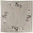 Jovonny Embroidered Reindeer Grey Table Topper (33" Square)