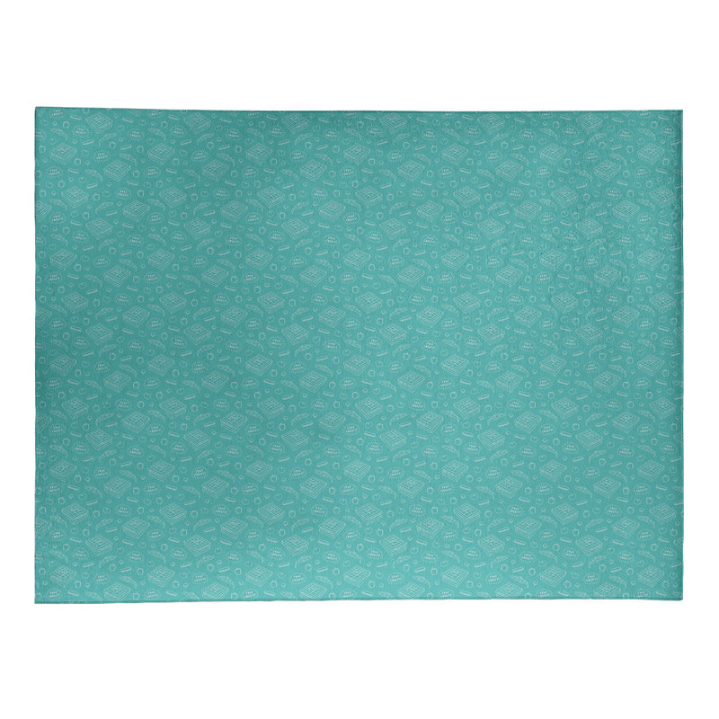 Tapis de la zone verte pizza, Rectangle 5 pi x 7 pi