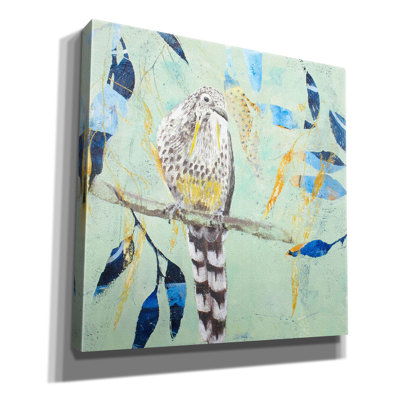 Toile rouge, «A Thoughtful Whalter» par Trudy riz, art mural sur toile