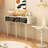 Retro Elegant Console Table with 2 Drawers-108571833