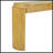 Natural Wood Grain Entryway Table With Fluted Legs, Oval Top And 2 Drawers For Stylish Storage And Display-1291661310