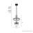 Belltown 3 Light Urn Pendant-71473994