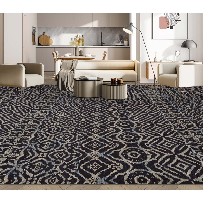 Wool Moroccan Area Rug