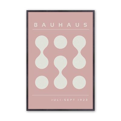 Impression sur roulettes rose Bauhaus Flow II