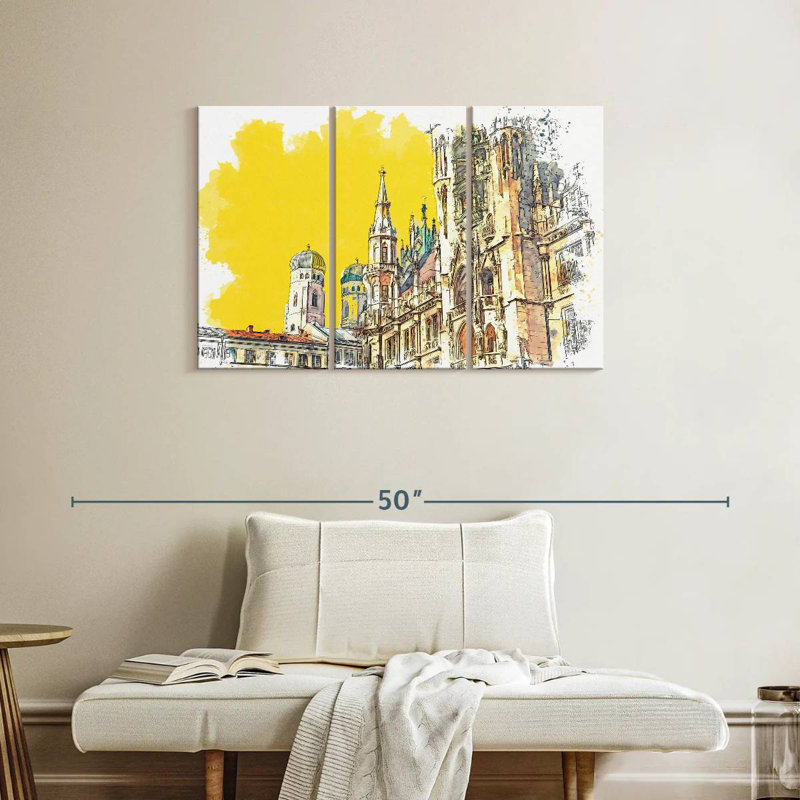 Munich Lilie, 24" H x 38" W