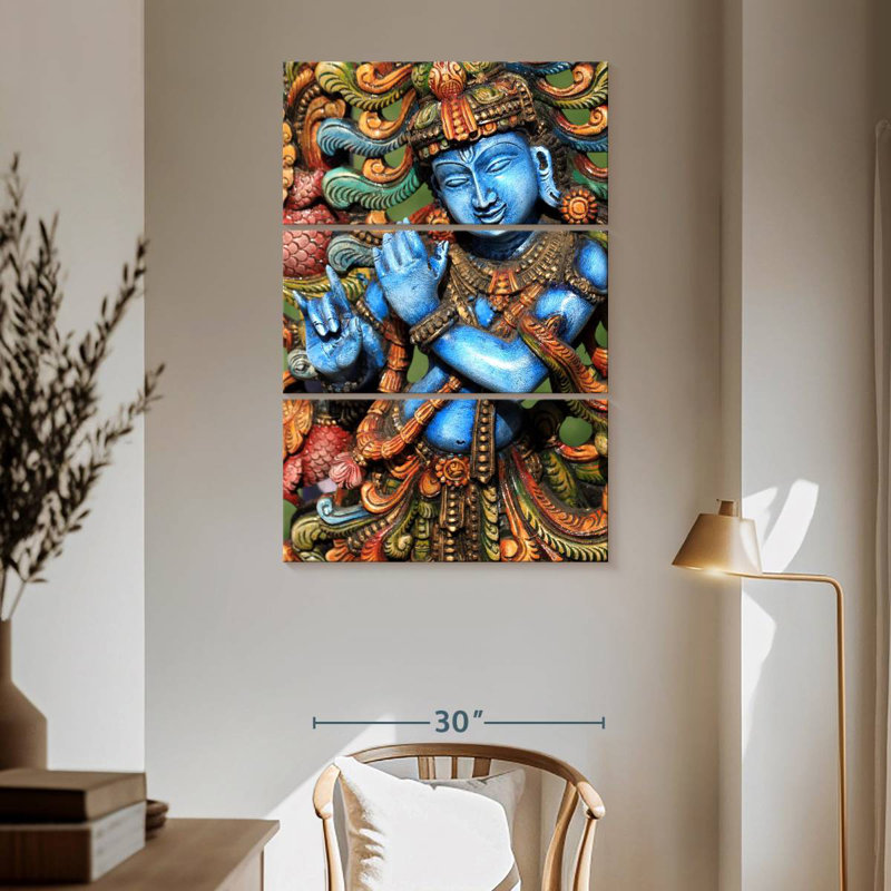 Adella Lord Krishna, H 65 po x l 42 po