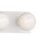 Luminaire pour meuble-lavabo 4 lumières blanc