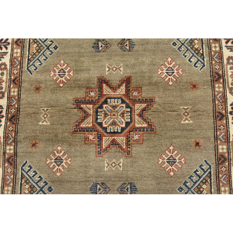 Tapis unique brun de 4 pi x 5 pi 11 po