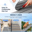 Tapis de plancher en teck synthétique EVA-101308946-101308935