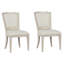 Getaway Solid Wood Side Chair in Beige