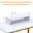 Angelpreet L-Shaped Metal Base Computer Desk-1562539894-1562539895