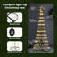  LED Christmas Tree 71 x 71 x 184.5 cm Metal-1406056731