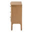 Commode en bois cannelée Bali & Pari Lavi