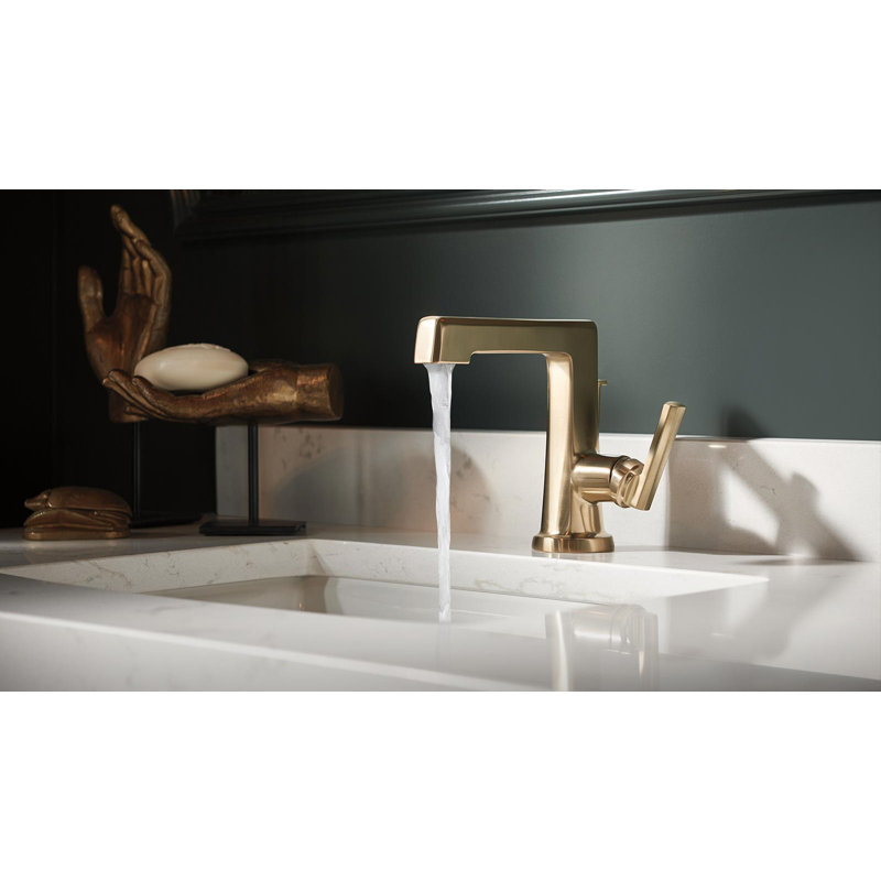 Levoir® Single-Handle Lavatory Faucet, 1.5 GPM, Luxe Gold