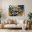 «Big Cats», petits chats sauvages, art mural en métal brun-1838369349