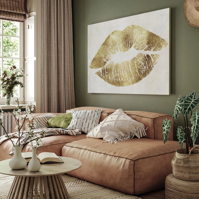 Affiche sur toile dorée, 20x30inch