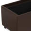 Repose-pieds de rangement rectangulaire avec rangement caché Avalon l 42 po Avalon-1023477074