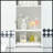 Kleankin Slim Bathroom Storage Cabinet