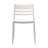 Commercial All-Weather Resin Stack Chair With Slatted Backrest-1642845542
