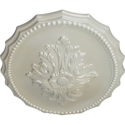 Médaillon de plafond Oxford Endurathane, l 16 7/8 po x H 11 3/4 po x P 1 1/2 po