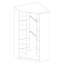 Stancil 2 Door Manufactured Wood Wardrobe