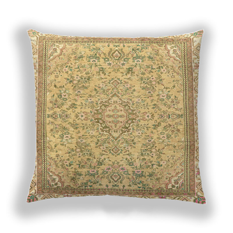 Coussin Abstract 2855, Microsuède