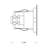 Dash 12V Small Flat Brick Light with Integrated LED