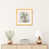 Toile avec cadre en bois beige n'est pas disponible