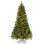 Arbre de Noël vert avec lumières