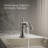 Artifacts Single Hole Bathroom Faucet with Drain Assembly-93510019