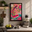 Koi Among Peonies Japandi - Print-136732542-136732539