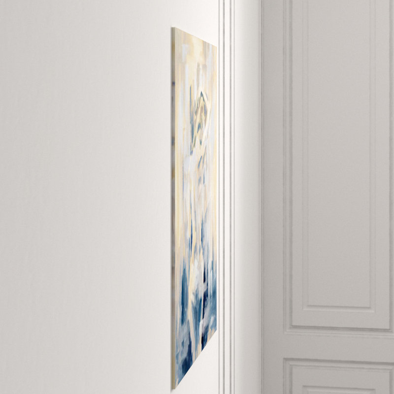 Delicate Afternoon I Print by Janice Sadler, 40" x 30" W x 1.5" D, Brush Gel