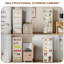 18 Pair Stackable Shoe Storage Box