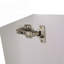 Meuble-lavabo à fermeture en douceur avec lavabo, 16 pouces pour petite salle de bain-486903108