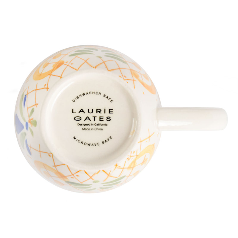 Ensemble de grandes tasses en grès de 17,4 oz Laurie Gates Tierra Tile