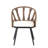 Contemporary Outdoor Set With PE Rattan Chairs And Plastic Wood Table,Suitable For Gardens And Lawns-818620684