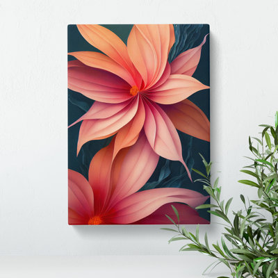 The Desirable Flowers - Wrapped Canvas Painting