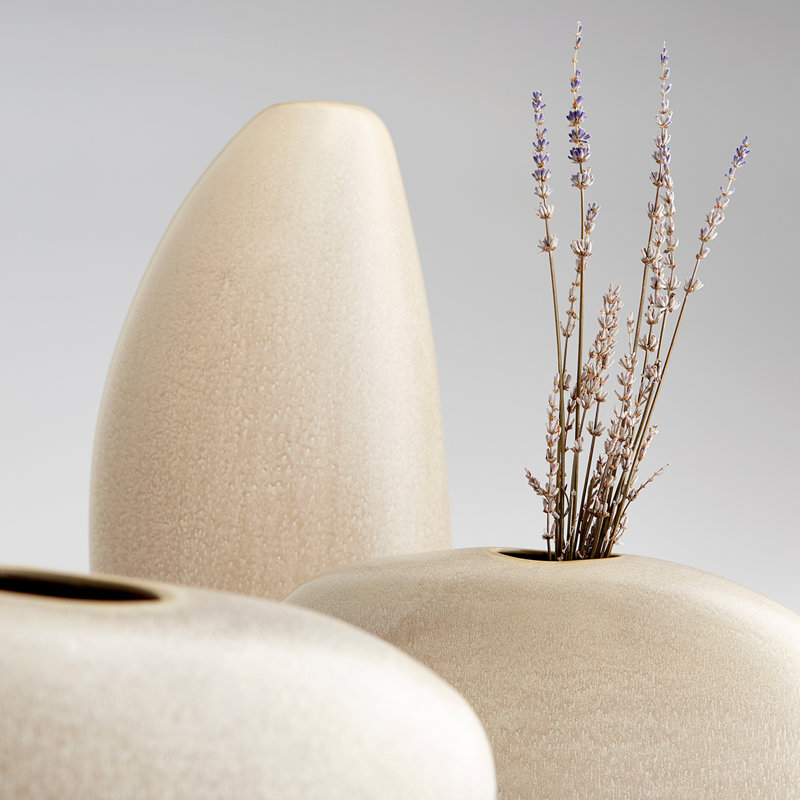 Pebble Ceramic / Porcelain Table Vase