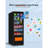 36 Slots Snacks Drink Commercial Vending Machine With Card Reader