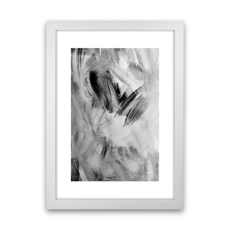 Painting - Print, 84.01cm H x 59.4cm W x 3cm D, White Framed
