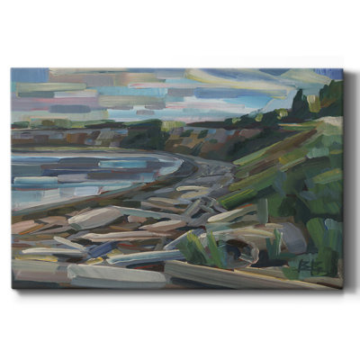 Early Morning on the Beach-Gallery Wrapped Canvas