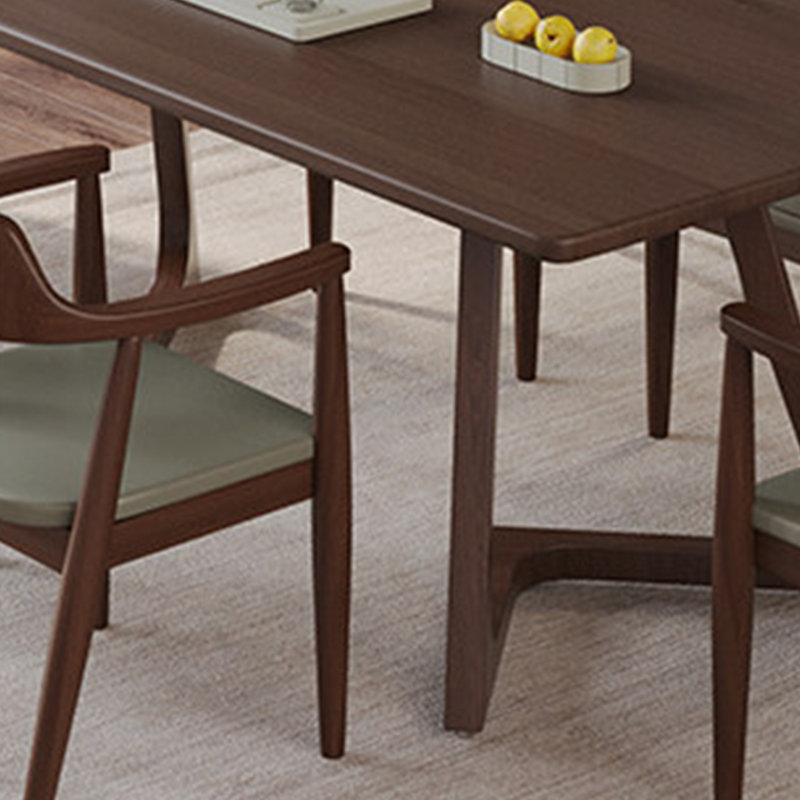 Table de salle à manger d'inspiration rétro, 5 Pieces: Table, 4 Chairs, 29.52" H x 55.11" W x 31.49" D