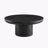 Wood 35.98" Round Coffee Table with Cylindrical Leg-377101037
