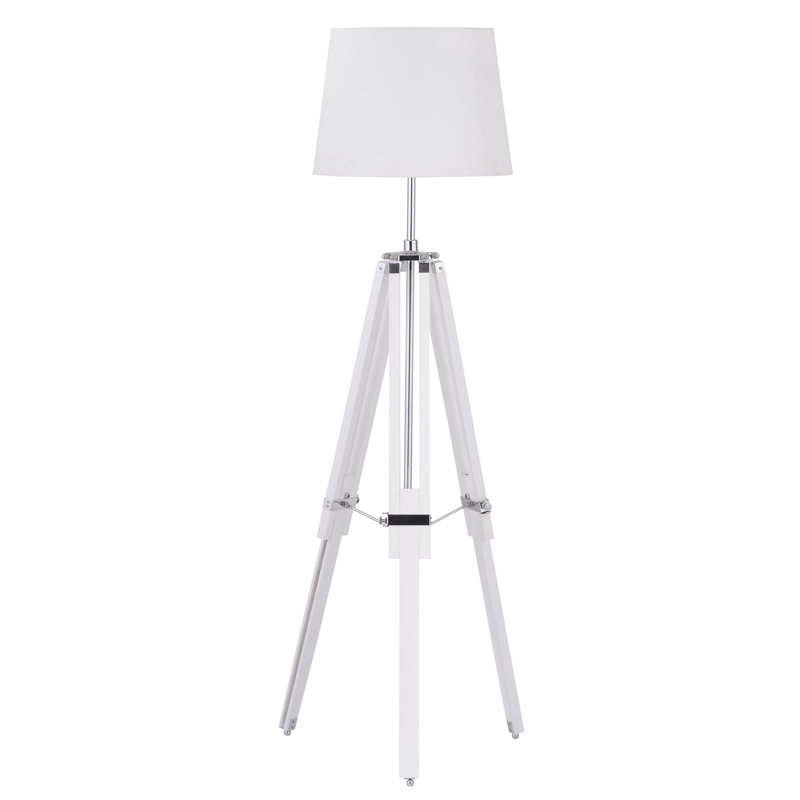 150cm Tripod Floor Lamp, White