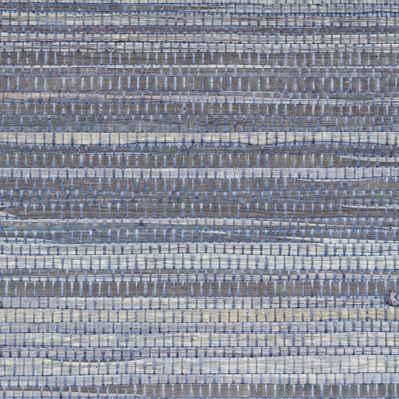 Dyed Raffia Wallpaper, Slate