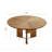 31.5" Farmhouse Solid Wood Coffee Table,Round Coffee Table For Living Room