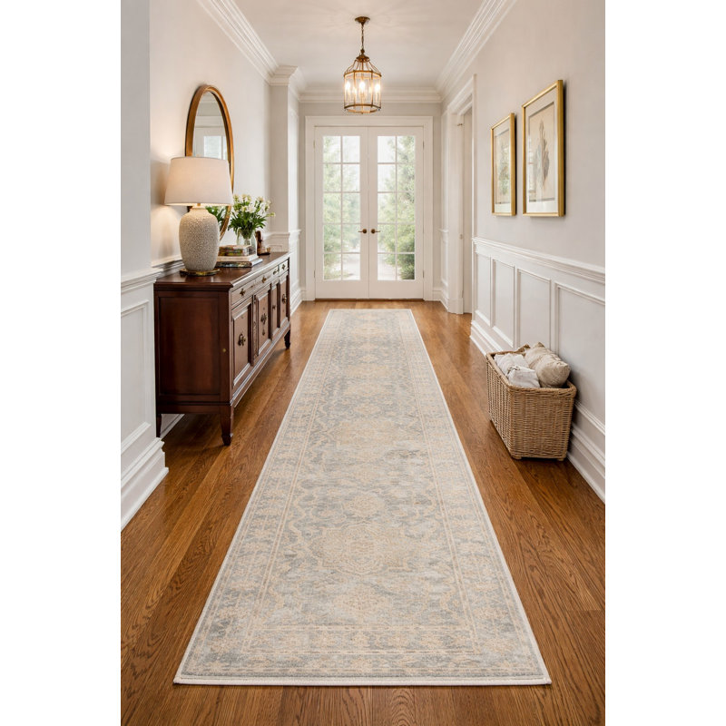 Wool Floral Indoor Rug