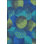 Blue Green Dotted Modern Patterned Woven Base Decorative Washable Rug