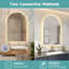 Miroir de salle de bain Cadedra Arch