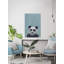 Studious Panda - Wrapped Canvas Painting-34927195